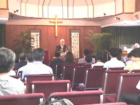 礼拝の様子